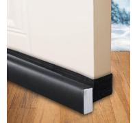 BKSAI Paraspifferi per porte e finestre, 100 cm, guarnizione inferiore della porta della porta, 5 cm, paravento, isolamento contro il freddo, isolamento acustico
