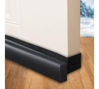 BKSAI Paraspifferi per porte e finestre, 80 cm, guarnizione inferiore della porta della porta, 5 cm, paravento, isolamento contro il freddo, isolamento acustico