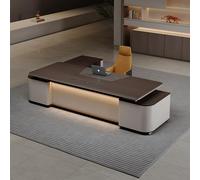 BKSAYAETou Scrivania amministrativa per computer da 94,5"/102,4", moderna, semplice e lussuosa, a forma di L per dirigenti, dirigenti e presidenti, utilizzata in soggiorno, studio e ufficio.