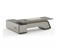 BKSAYAETou Scrivania amministrativa per computer da 94,5"/110,2", moderna, semplice e lussuosa, a forma di L per dirigenti, manager e presidenti, utilizzata in soggiorno e in ufficio.