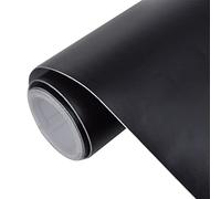 BKstuff BkWrapping Pellicola Adesiva per Auto Nero Opaco, Pellicola Rivestimento Protezione Adesiva, Car Sticker Wrapping (50cm x 150cm)