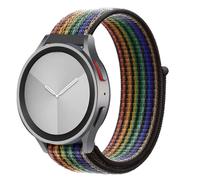BKUANE Cinturino in nylon per Samsung Galaxy Watch 6/5/pro/4/Classic/active 2 43-47-44mm 20mm/22mm Bracciale sportivo per cinturino Huawei Gt 4/2/e/3(Nik pride 91,22mm)