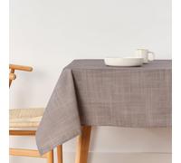 BL BELUM 30947 Tovaglia antimacchia, Cotone, Grigio, 250x140 cm