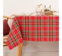 BL BELUM | Tovaglia natalizia antimacchia Cabal 01 dimensioni 155 x 155 cm tatto extra morbido - Tovaglia Natale tocco tessuto antimacchia 70% cot. 30% Pol 100% Made in Spain