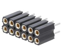 BL6.12Z femmina perno PIN: 12 dritto 2,54 mm THT 2x6 stagnato FISCHER ELE