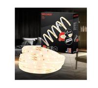 BRILONER - Pimp your Stripe Starter Set Striscia LED da 2 m bianco caldo, interruttore a cavo, cavo da 3 m, accorciabile, autoadesiva, led striscia, led tv retroilluminazione, led gaming, strisce led