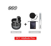 (Bla con accessori) QCY HT10 AilyBuds Pro+ ANC Cuffie wireless Audio ad alta risoluzione LDAC Bluetooth