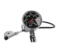 Blablablalu Bike Odometer And Speedometer, Km/H RMP Waterproof Mini Bike Speedometer, Old School Style Wired Cycling Computer for Bikes with 26, 27.5, 28, 29 inch WheelsBike