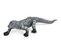 Blablablalu Fake Lizard 6x2 Inch Realistic Crawling Monitor Lizard Figurine with Long Tail Educational ABS Reptile Toys, Gifts for Kids Figurine
