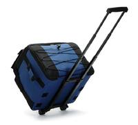 Blablablalu Frequer più Fresco con Ruote e Manette 38 Litri Impermeabili a Basso Rumore Rolling Closure Pieghevole Closura Pieghevole per Spiaggia per Spiaggia, Campeggio, Viaggi, Picnic, Esterno