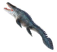 Blablablalu Mosasaurus Toy Artificial Realistic Mosasaurus with Movable Mouth & Sharp Teeth 13x5x2 Plastic Dinosaur Figurines, Educational Prehistoric Dinosaur Toys, Gifts for Kids