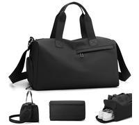 Blablablalu Sacca Sportiva per Uomini e Donne, Borsa da Palestra di capacità con scompartimento di Scarpe e Tasca bagnata, Zaino da Viaggio Leggero per Fitness, Basket, Viaggio