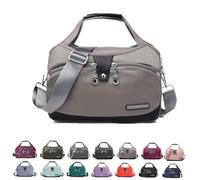 Blaciokamith Soft Side Lightweight Underseat Tote Bag, Blaciokamith Soft Side Lightweight Underseat Tote Bag (Lead Ash)