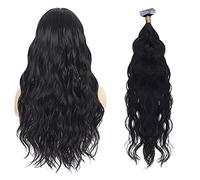 #black,12in,Nastro nelle Estensioni dei Capelli Umani Remy, Parrucchino Invisibile Estensioni di Capelli Veri Naturali Estensioni di Capelli Umani per Donne, Bellezze, Multi Colore
