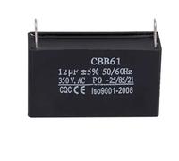 Black 13uF Generator Capacitor Generator CBB61 13uF 50/60Hz 350VAC Fan electronic starter CZAOINCU