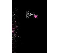 Black 2025 Planner for women: Vision board, weekly trackers, day by day organizer