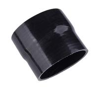 Black 3.25"-3" 82.5-76mm Straight Silicone Hose Reducer Turbo Coupler Get