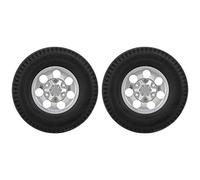 Black a 7 Fori motro per Anteriore Accessori per Auto RC Accessori di Alta qualità in Gamera Durevole Fit per 1/14 Truck del Trattore 2 PC 85x21mm