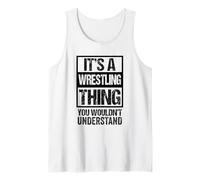 Black: A Wrestling Thing You Wouldn't Understand Fan/Fighter Canotta