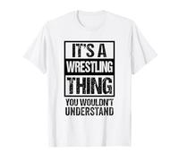 Black: A Wrestling Thing You Wouldn't Understand Fan/Fighter Maglietta