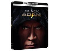 BLACK ADAM - DWAYNE JOHNSON - SET 2 BLU-RAY 4K STEELBOOK + SLIPCASE - ITA - ENG