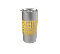 Black Adam Stylized Block Logo Bicchiere termico in acciaio inox doppia parete