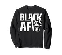 Black AF Black History Month Felpa