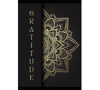Black and Gold Gratitude Journal