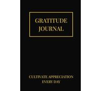 Black and Gold Luxury Gratitude Journal