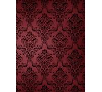 Black and Red Gothic Damask Pattern Sketchbook - Cream Color Interior Sketch Pages for Gothic Art - Sketch Pages Numbered: A Perfect Gift for Anyone ... - Draw Gothic Skulls, Vampire, Bats, Patterns