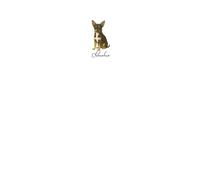 Black and Tan Chihuahua Notebook, Journal, Diary: Perfect as a gift for Chihuahua fans, family, friends, and anyone who finds joy in yappy little dogs and wagging tails