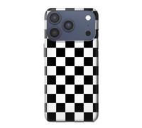 Black and White Check Chess Board Case Cover Custodia per iPhone 17 Pro