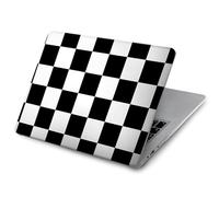 Black and White Check Chess Board Case Cover Custodia per MacBook Pro 14 M1-M5 A2442 A2779 A2992 A2918 A3112 A3185 A3401 A3434 A3112