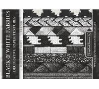 Black and White Fabric: Decorative Paper Textures