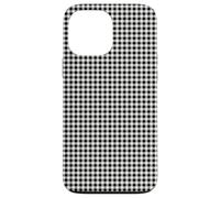 Black and White Gingham Case - Classic Buffalo Check Pattern Custodia per iPhone 13 Pro Max