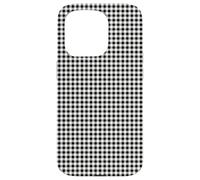 Black and White Gingham Case - Classic Buffalo Check Pattern Custodia per iPhone 15 Pro