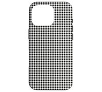 Black and White Gingham Case - Classic Buffalo Check Pattern Custodia per iPhone 16 Pro