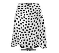 Black And White Polka Dots Donna Uomo Mantella Taglio Capelli Con Chiusura A Gancio Mantella Parrucchiere Leggera Mantellina Parrucchiere Per Acconciatura Parrucchieri 168X140Cm