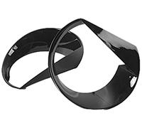 Black Angry Bird sopracciglio del faro di lunette