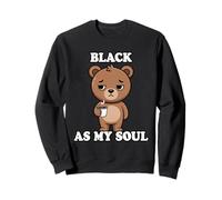 Black As My Soul Felpa
