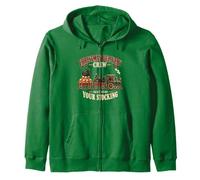 Black Australorp Chicken Funny Christmas Train Crew Felpa con Cappuccio