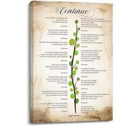 Black Author Wall Art Maya Angelou Quotes on Canvas African American Poetry Poster for Office Decor Library Living Room Bedroom(Unframed,12x18inch(30x45cm))