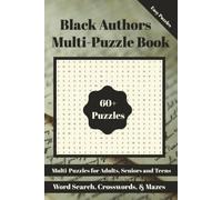 Black Authors Word Search: Multi-Puzzle Book