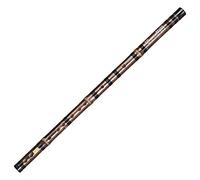 Black Bamboo Flute Chinese Dizi, Grading Professional Ancient Music Strument Bamboo flauto, giocando principiante flauto adulto(D)