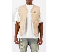 Black Bananas Monogram Quilted Vest Brown Taglia: L | Giacche senza maniche Outlet | Uomo | Marrone