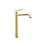 Black Basin Faucet Bathroom Washbasin Water Mixer Tap Hot Cold Sink Brushed Gold(Brushed gold)