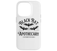 Black Bat Farmacia Pozioni Elisir Misterioso Gotico Custodia per iPhone 14 Pro