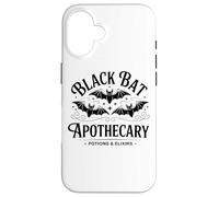 Black Bat Farmacia Pozioni Elisir Misterioso Gotico Custodia per iPhone 16