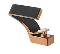 Black Bathroom Deck Mounted Basin Faucet Single Hole Sink Tap Hot And Cold Water Mitigeur Salle De Bain Mixer(Color-12)