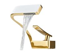 Black Bathroom Deck Mounted Basin Faucet Single Hole Sink Tap Hot And Cold Water Mitigeur Salle De Bain Mixer(Color-2)